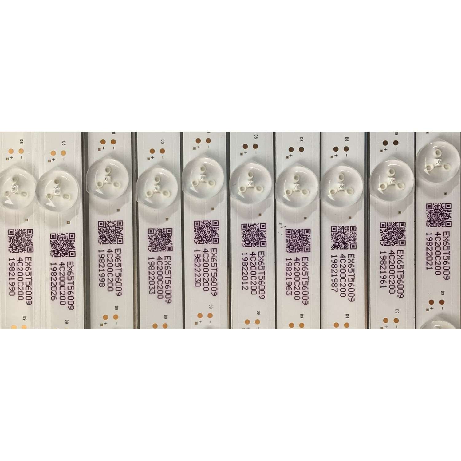 KIT DE LED'S PARA TV VIZIO ((KIT CUENTA CON 20 PIEZAS)) / NUMERO DE PARTE LB65062 V3_00 / MX65T56013 / 3C200C200 / 103I6067 / PANEL 650QVF09.5 / T650QVF09.1 / MODELO P65Q9-H11 / P65-F1 - Imagen 4